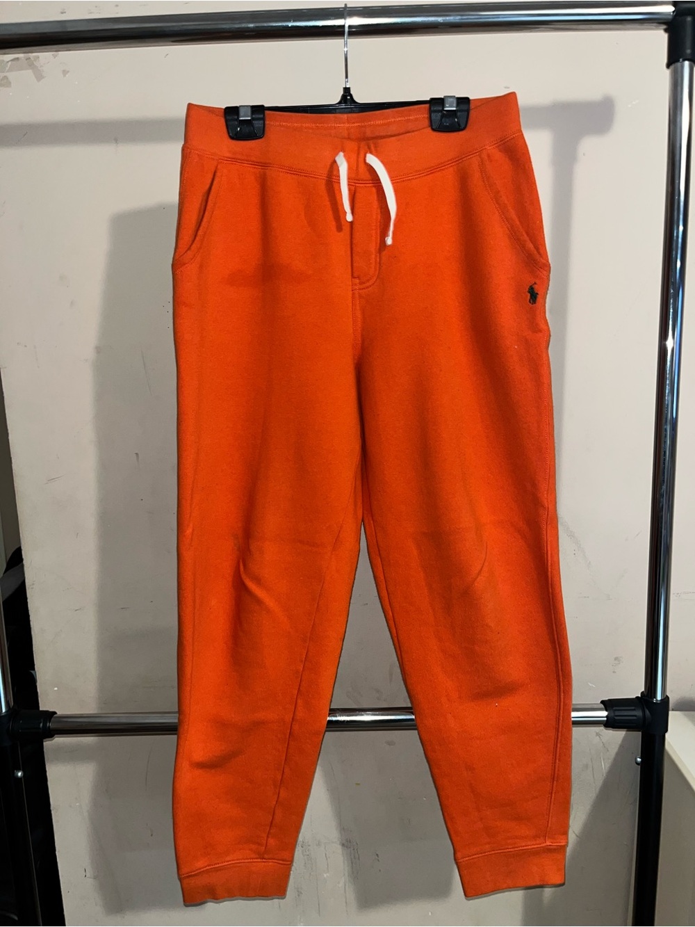 Polo by Ralph Lauren Bright Orange Kids Jogger Sweatpants